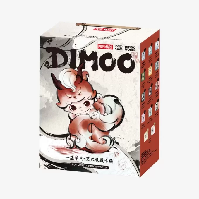 DIMOO Příběhy v poháru Série Figurky Umělecká kolekce Kartičky