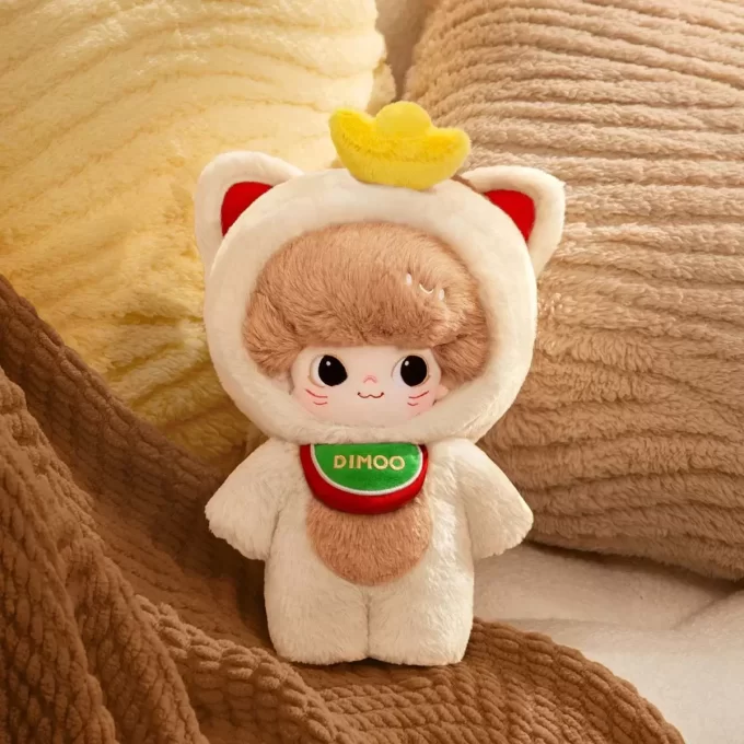 DIMOO Série tkaní divů – bavlněná panenka 20 cm