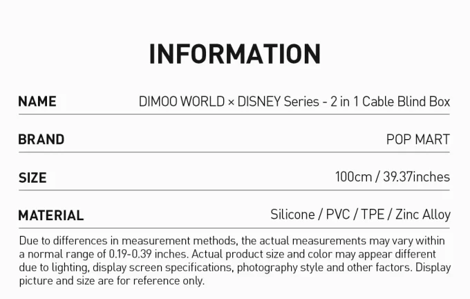 DIMOO WORLD × DISNEY Series – 2v1 kabelová roleta DIMOO WORLD × DISNEY Series – 2v1 kabelová roleta
