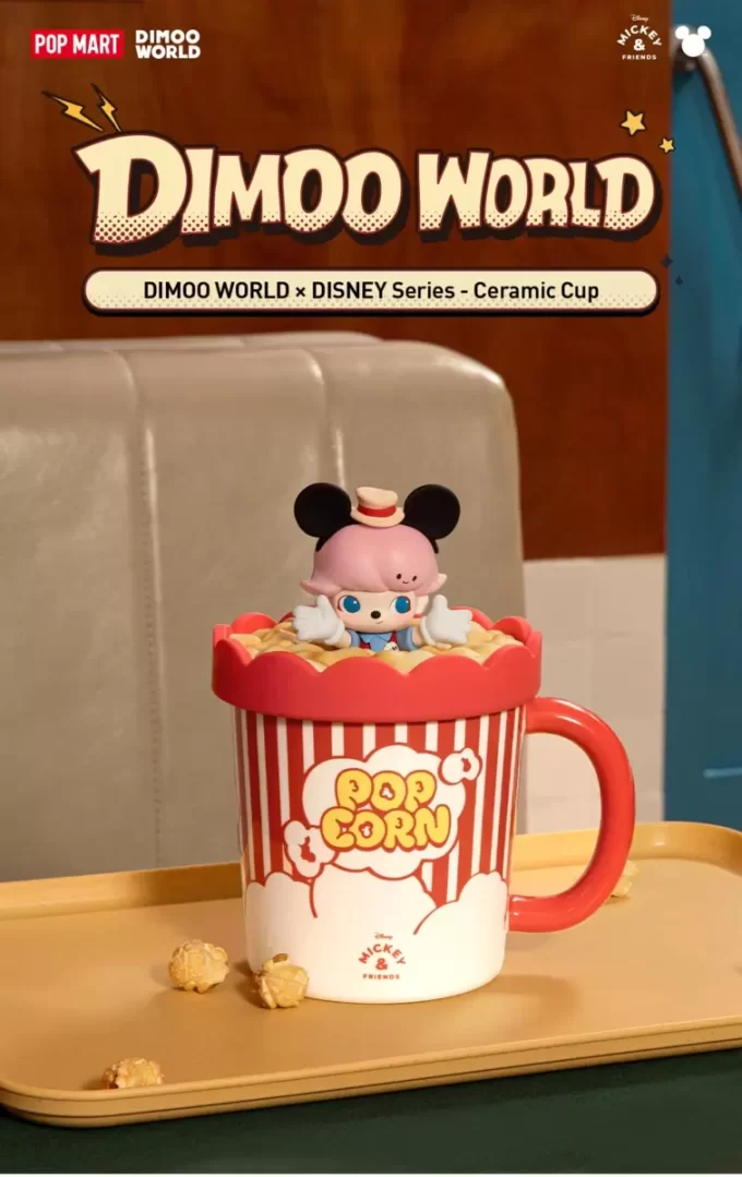 DIMOO WORLD × DISNEY Series – Keramický hrnek