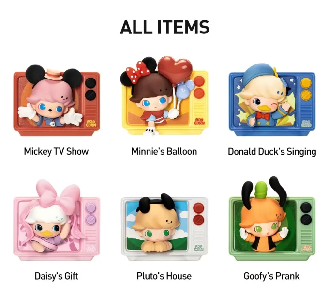 DIMOO WORLD × DISNEY Series – Magnet na ledničku s roletou DIMOO WORLD × DISNEY Series – Magnet na ledničku s roletou