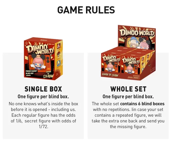 DIMOO WORLD × DISNEY Series – Magnet na ledničku s roletou DIMOO WORLD × DISNEY Series – Magnet na ledničku s roletou