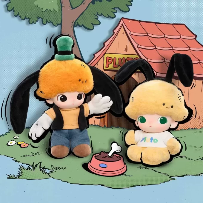 DIMOO WORLD × DISNEY Series – Vinylová plyšová klíčenka na klíče – roleta DIMOO WORLD × DISNEY Series – Vinylová plyšová klíčenka na klíče – roleta
