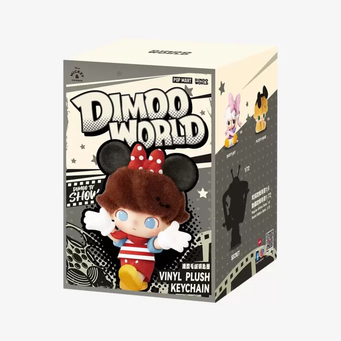 DIMOO WORLD × DISNEY Series – Vinylová plyšová klíčenka na klíče – roleta DIMOO WORLD × DISNEY Series – Vinylová plyšová klíčenka na klíče – roleta