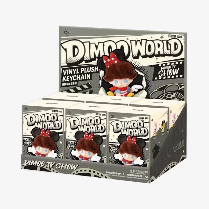 DIMOO WORLD × DISNEY Series – Vinylová plyšová klíčenka na klíče – roleta DIMOO WORLD × DISNEY Series – Vinylová plyšová klíčenka na klíče – roleta