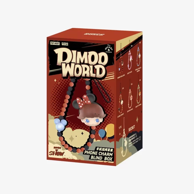 DIMOO WORLD × DISNEY Series – Zaslepovací krabička na šňůrku na mobilní telefon DIMOO WORLD × DISNEY Series – Zaslepovací krabička na šňůrku na mobilní telefon