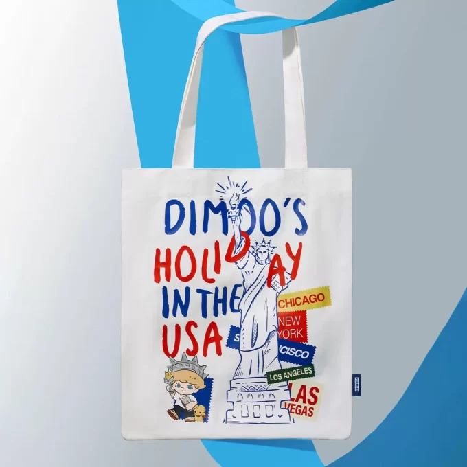 DIMOOOVA SÉRIE DOVOLENÁ V USA – Plátěná taška