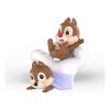 Disney Chip a Dale – figurky ze série Fun Loving Brother „Glove Sofa“