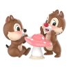 Disney Chip a Dale – figurky ze série Fun Loving Brother „Mushroom Table“