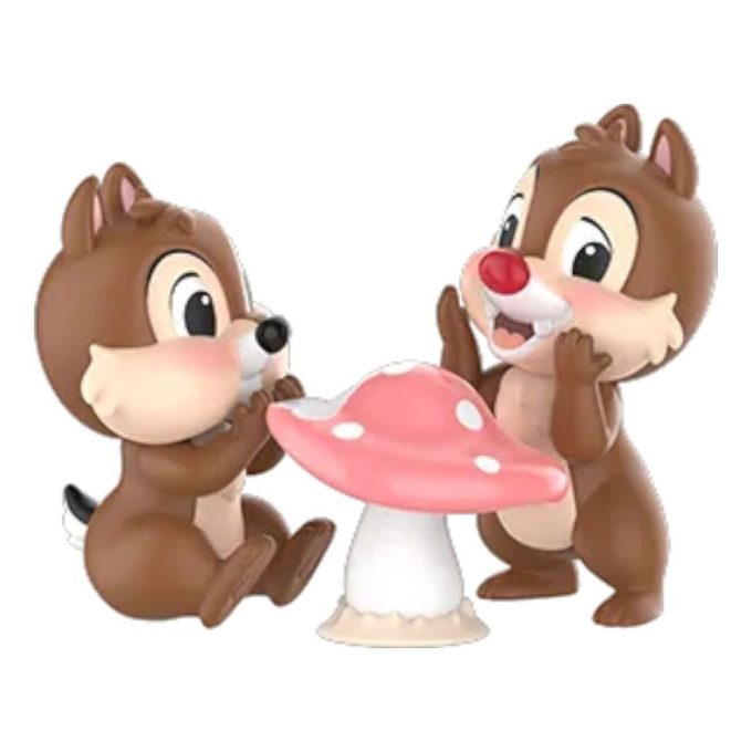 Disney Chip a Dale – figurky ze série Fun Loving Brother „Mushroom Table“