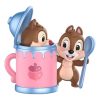 Disney Chip a Dale – figurky ze série Fun Loving Brother „Schované kotě v šálku čaje“