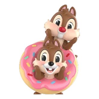 Disney Chip a Dale – figurky ze série Fun Loving Brother „Geat Up Early“
