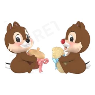 Disney Chip a Dale – figurky ze série Fun Loving Brother – tajná edice