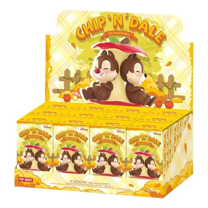 Disney Chip a Dale – Zábavný bratr – Figurky v zapečetěném pouzdře (12 zaslepených krabiček)