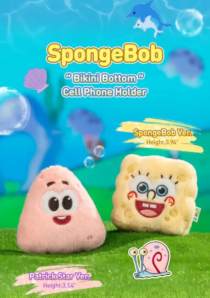 Držák na mobil SpongeBob – spodní část bikin