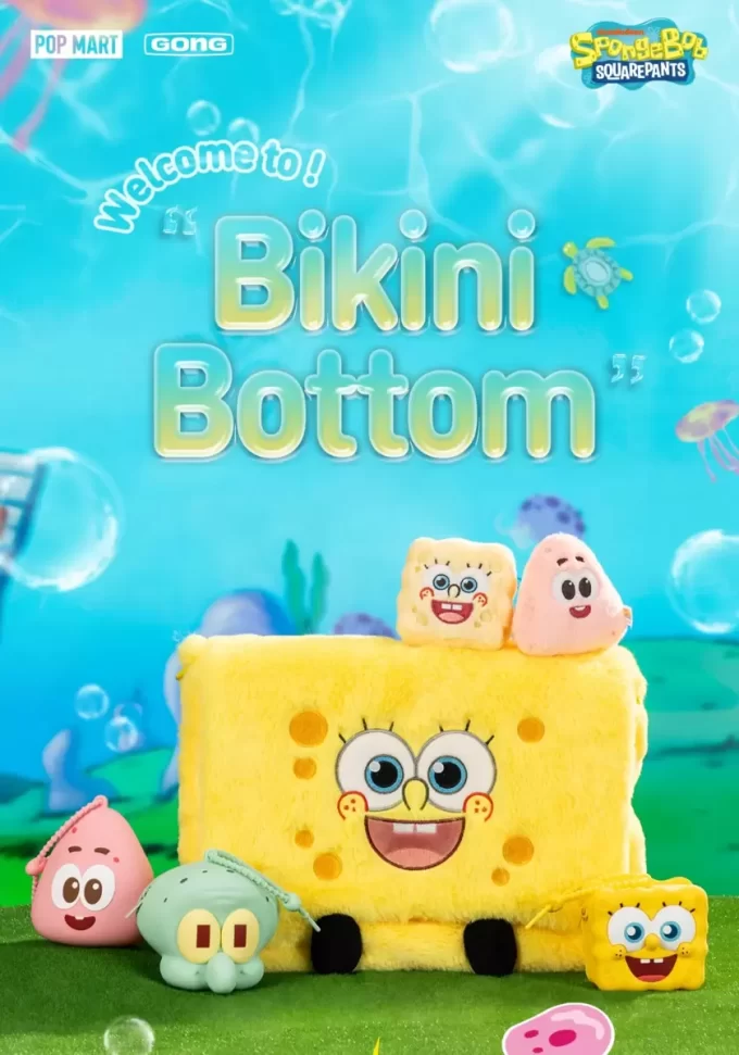 Držák na mobil SpongeBob – spodní část bikin