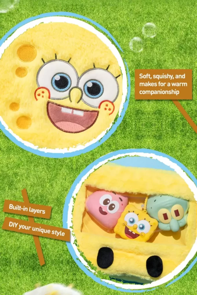 Držák na mobil SpongeBob – spodní část bikin