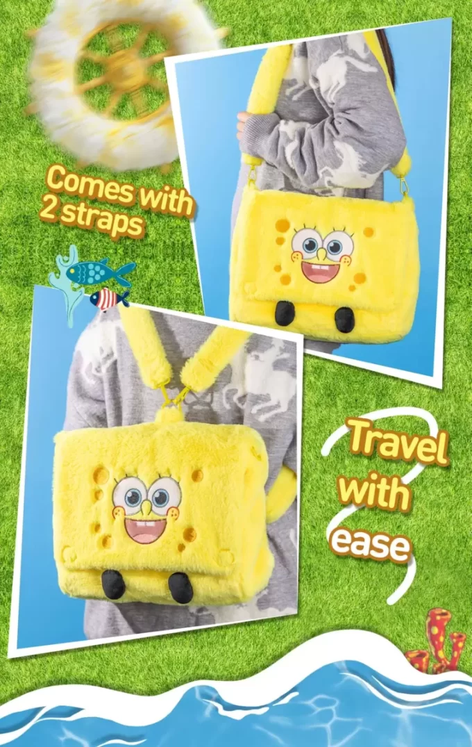 Držák na mobil SpongeBob – spodní část bikin