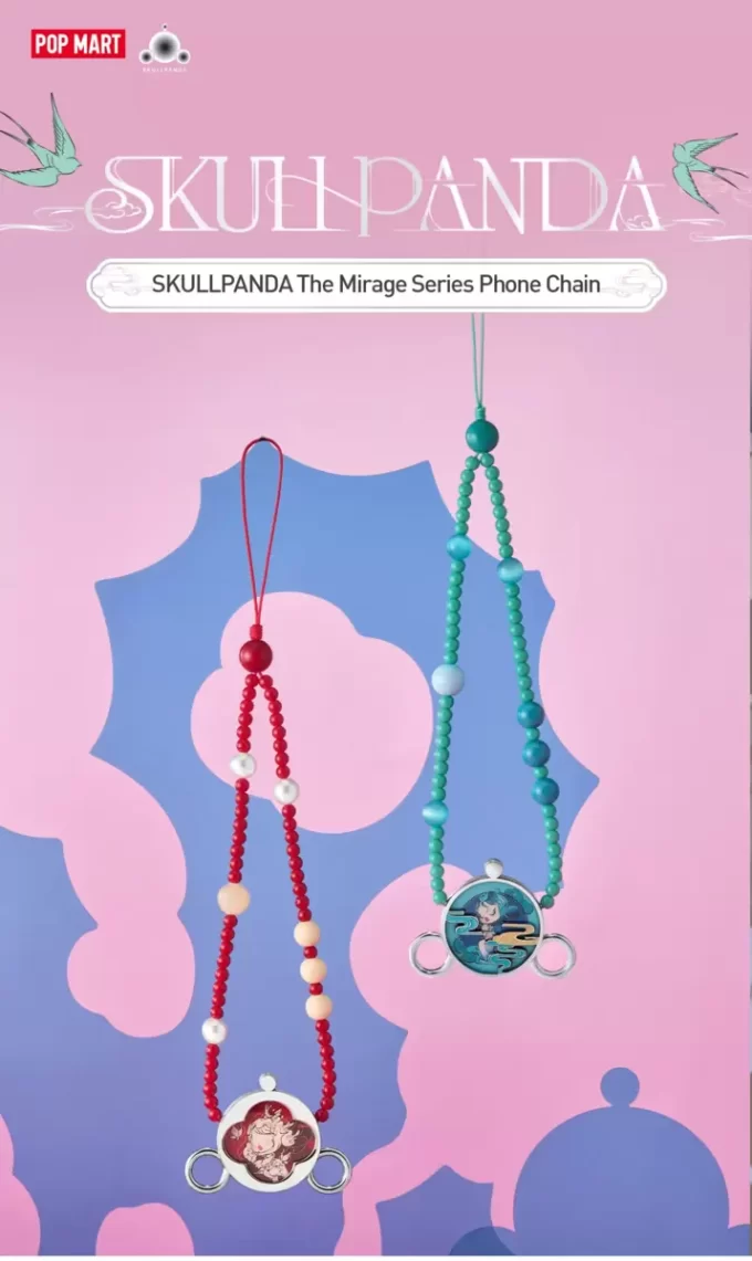 Řetízek na telefon SKULLPANDA řady Mirage Řetízek na telefon SKULLPANDA řady Mirage