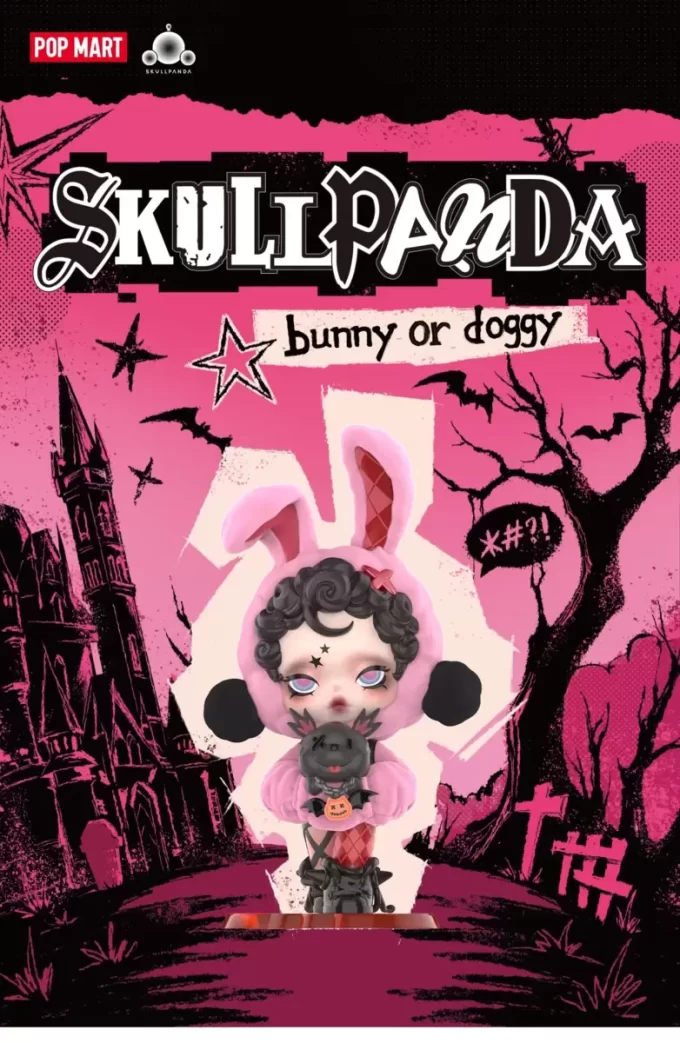 Figurka králíčka nebo pejska SKULLPANDA