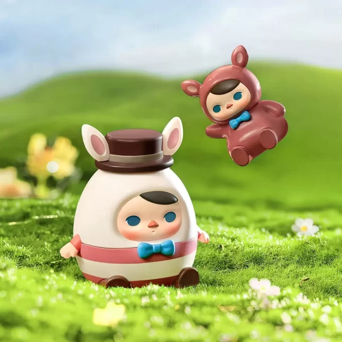 Figurka králíčka PUCKY z vajíčka