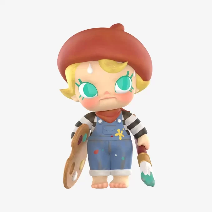 Figurka malířky budoucnosti Baby Molly