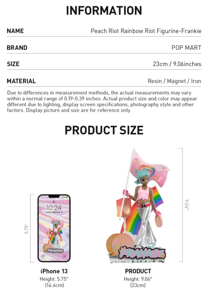 Figurka Peach Riot Rainbow Riot – Frankie