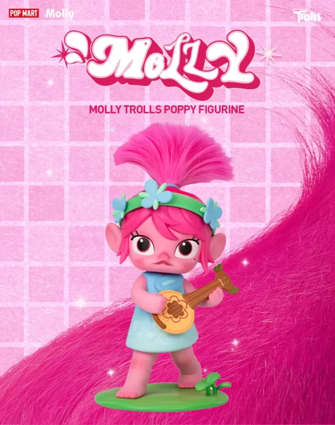 Figurka Poppy z Molly Trolls