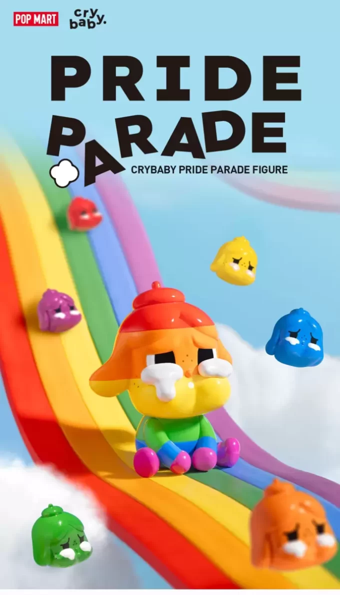 FIGURKA Z PRŮVODU CRYBABY PRIDE