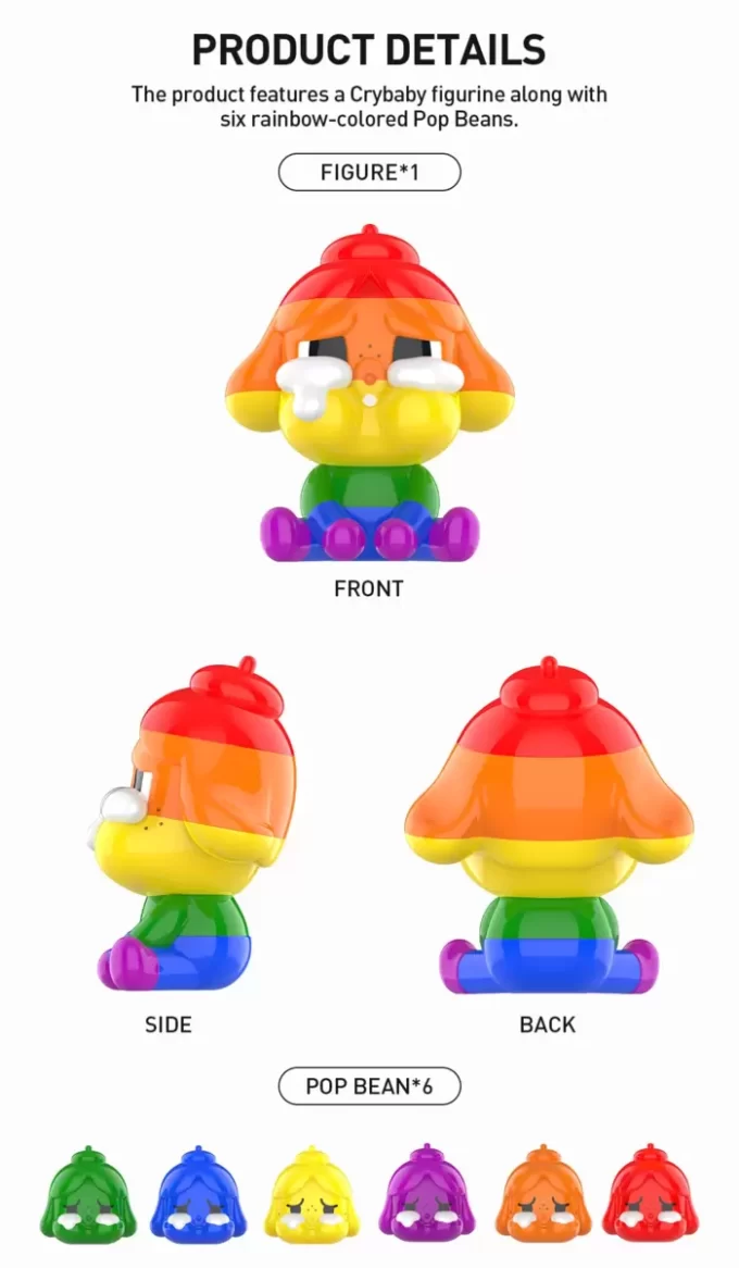 FIGURKA Z PRŮVODU CRYBABY PRIDE