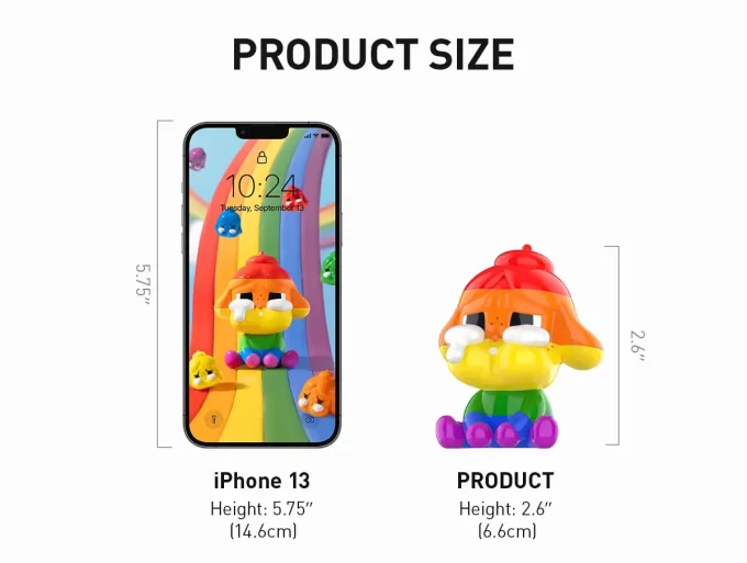 FIGURKA Z PRŮVODU CRYBABY PRIDE