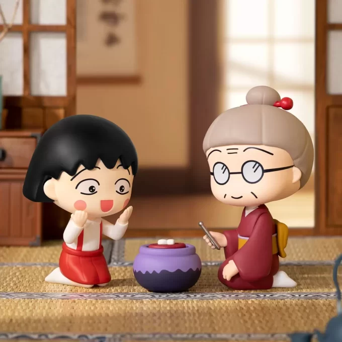 Figurky Chibi Maruko Chan ze série Čas s tebou