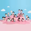 Figurky Chibi Maruko Chan ze série Čas s tebou