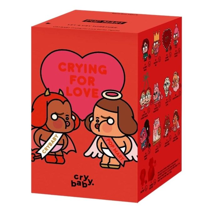 Figurky Crybaby Crying For Love v zapečetěném pouzdře (1 zaslepená krabička)