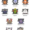 Figurky Digimon Adventure Lednička Magnet Series