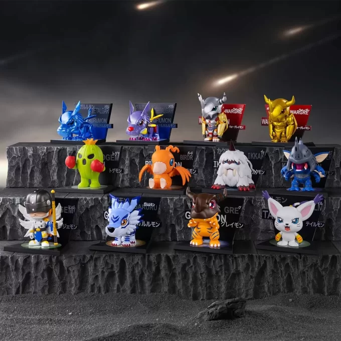 Figurky Digimon Adventure Lednička Magnet Series