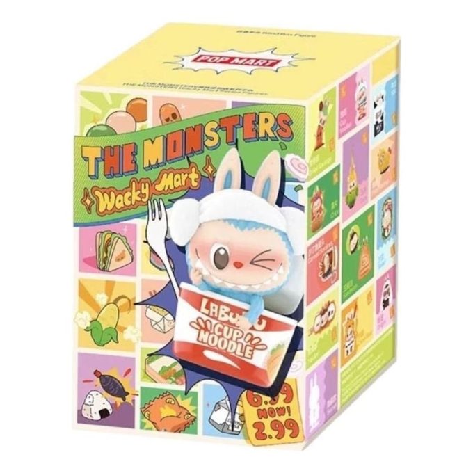 Figurky Labubu Wacky Mart v uzavřených pouzdrech (1 zaslepená krabička)