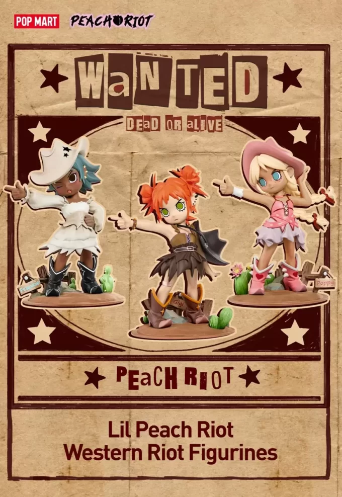 Figurky Lil Peach Riot ze Western Riot
