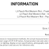 Figurky Lil Peach Riot ze Western Riot