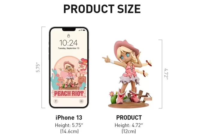 Figurky Lil Peach Riot ze Western Riot