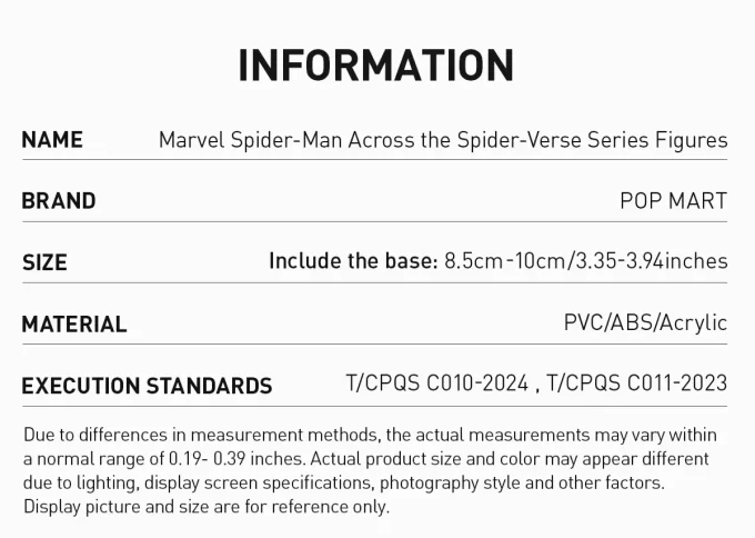 Figurky Marvel Spider-Man ze série Spider-Verse