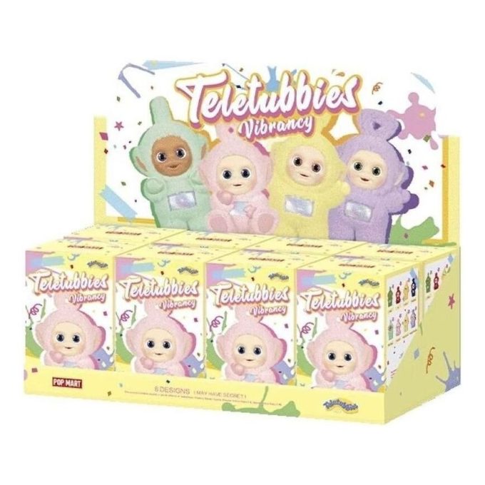 Figurky Teletubbies Vibrancy v zapečetěném pouzdře (8 zaslepených krabiček)
