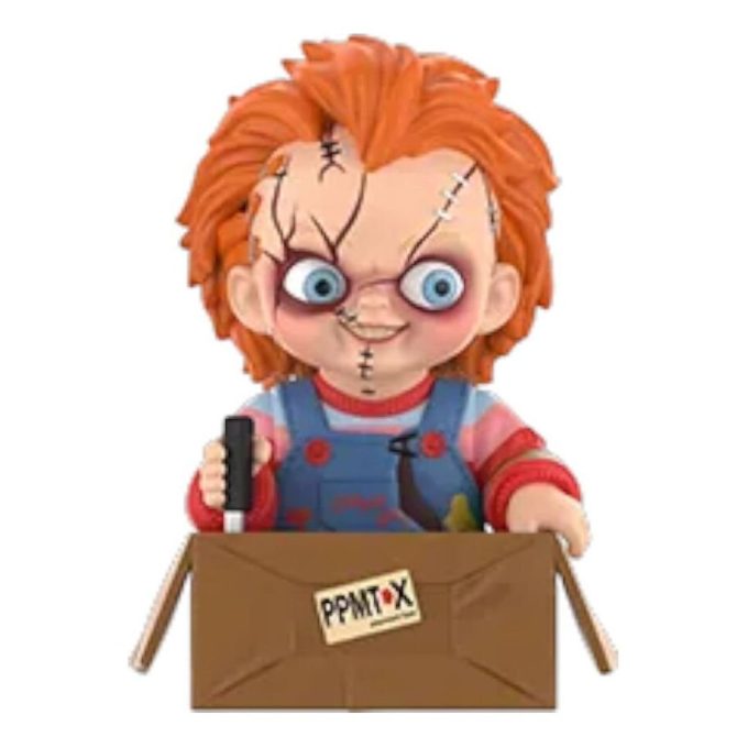Figurky z franšízy Chucky „Doručovací box Chucky“