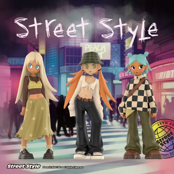 Figurky z pouličního stylu Peach Riot