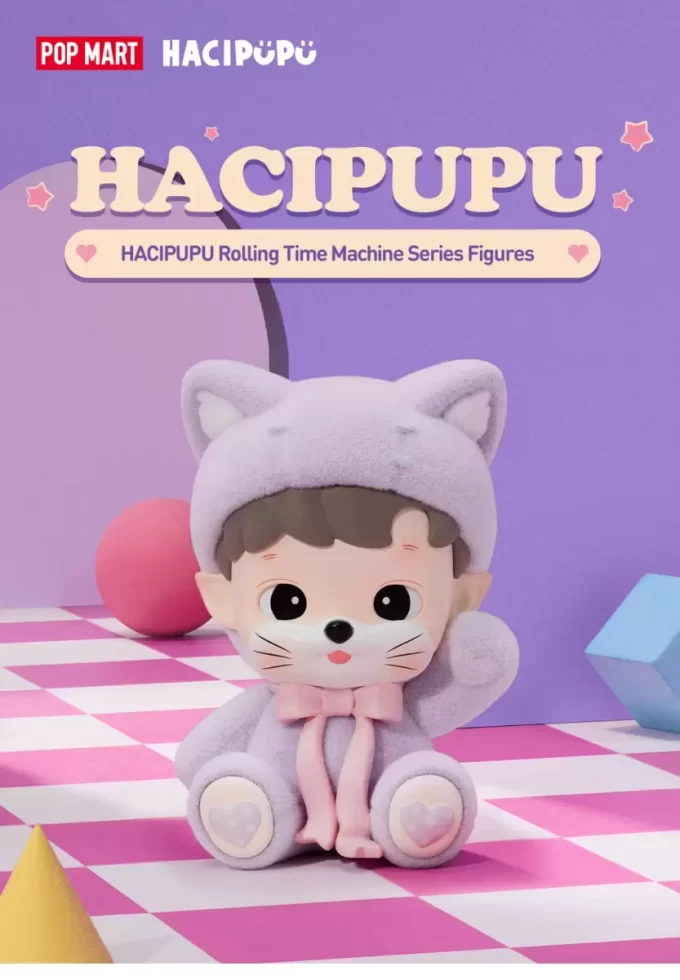 Figurky ze série Rolling Time Machine od HACIPUPU Figurky ze série Rolling Time Machine od HACIPUPU