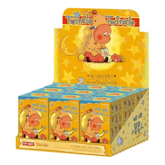 Figurky ze série Twinkle, zapečetěné pouzdro (9 zaslepených krabiček)