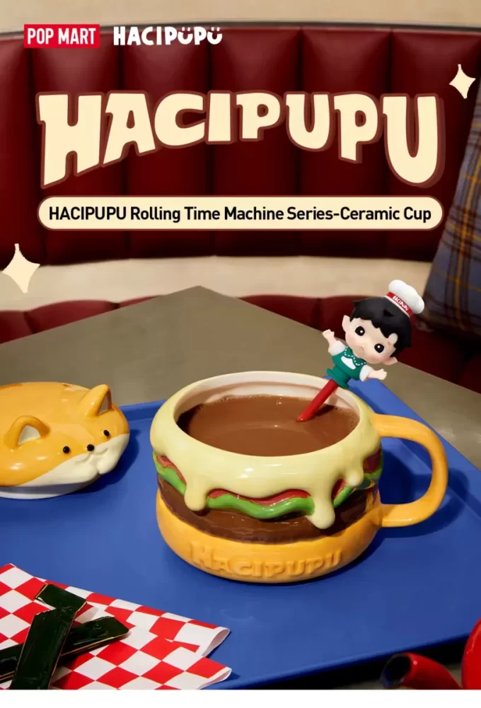 HACIPUPU – Rolling Time Machine Series – Keramický hrnek