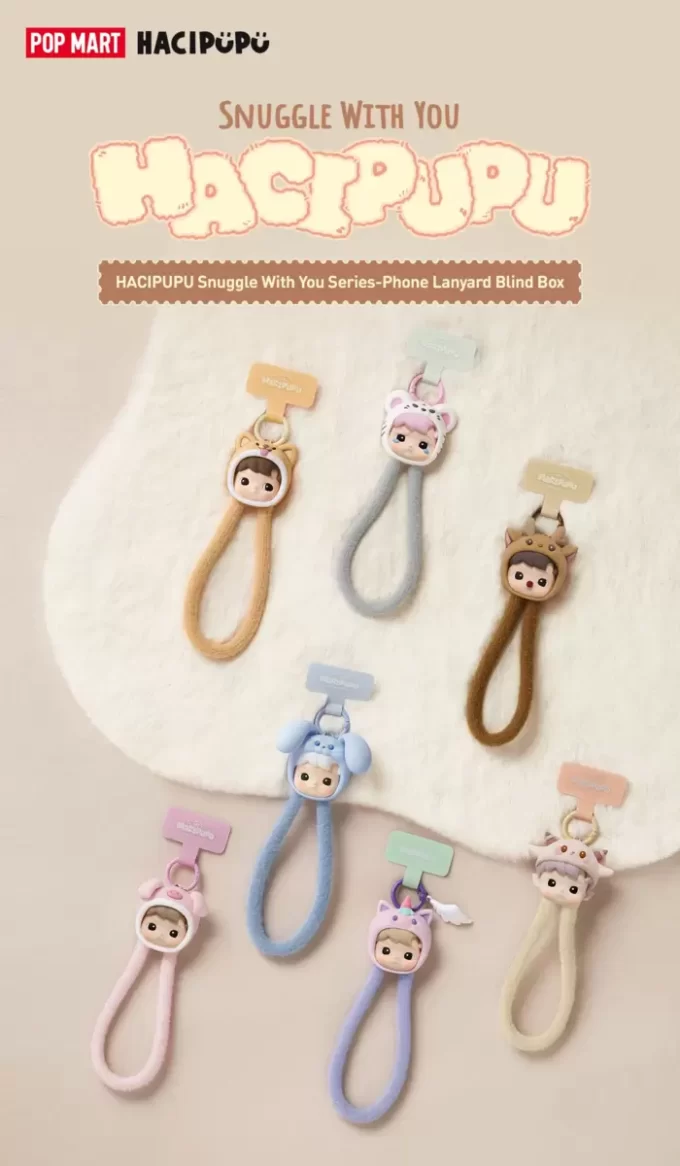 HACIPUPU Snuggle With You Series – Zavírací box na telefon s šňůrkou HACIPUPU Snuggle With You Series – Zavírací box na telefon s šňůrkou