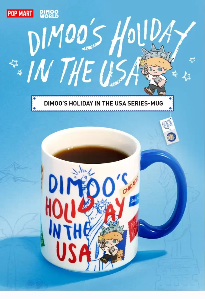 Hrnek DIMOOHO PRÁZDNINY V USA