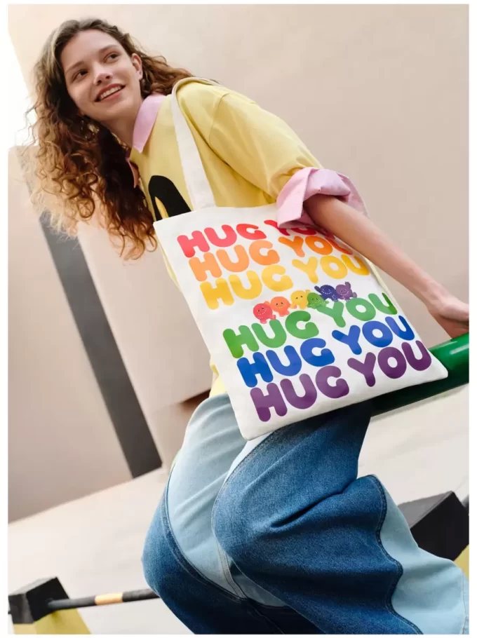 INSTINCTOY HUG YOU SERIES – Plátěná taška
